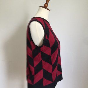 Merino Wool Blend Sweater Vest